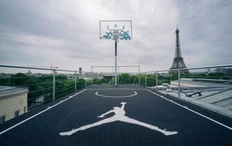 Basketball Court Wallpaper Top