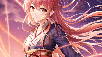 Stable Diffusion Ai Anime Girl HD Wallpaper On