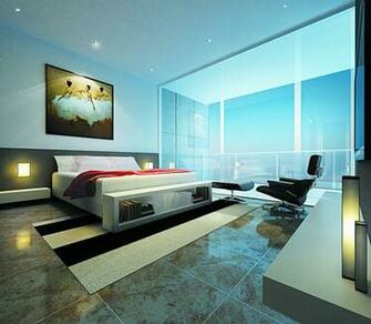 Glass Panel Window1 Warm And Cozy Rooms Rendered By Yim Lee Wallpaper