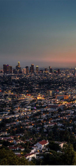 Los Angeles 4k Top Background iPhone