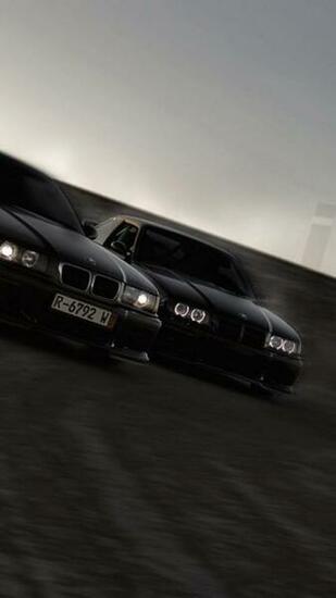 Bmw M3 E36 Drift Auto Moto iPhone Plus Wallpaper