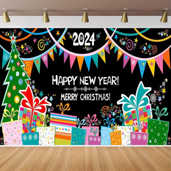 Amazon New Year Backdrop Merry Christmas Happy