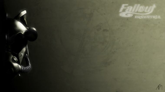 Wallpaper Reloaded Fallout Cover Equestria Paint Brisineo Art