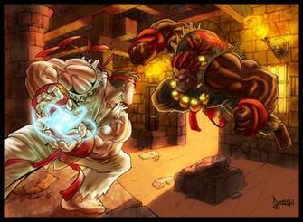 Ryu Vs Akuma By Mastahicks