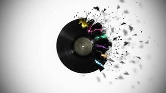 Abstract Disc On Fire Music Explosion