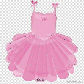 Mylar Balloon Tutu Ballet Dancer BirtHDay Transparent