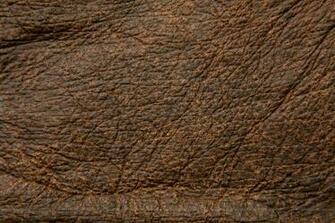 Rough Dark Brown Leather