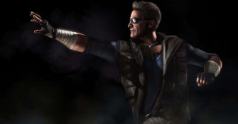 Martial Arts Master Johnny Cage Unleashing Power In