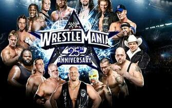Wwe Wrestlemania Anniversary All Superstars Photos HD Wallpaper