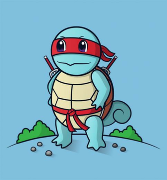 Teenage Mutant Ninja Squirtle By Dvdhyh