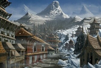 Village HD Wallpaper Fantasy