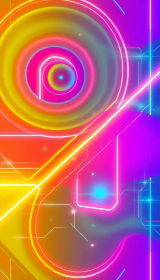 Neon 4k Phone Wallpaper