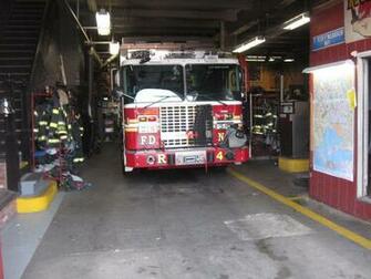 Fire Truck Engine Station Wallpaper