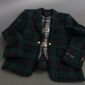 Even The Old Celebs Have Caught On To Black Watch Tartan Well