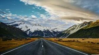 Road To Mount Cook 4k HD Desktop Wallpaper For Ultra Tv