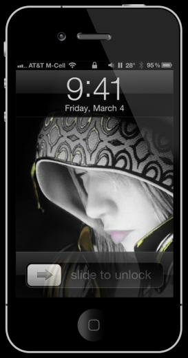 iPhone I Girl 3gs Wallpaper