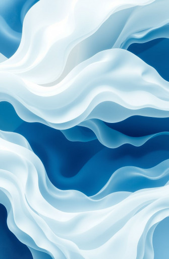 Abstract White Blue Wallpaper