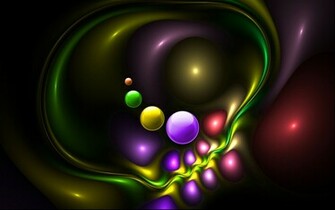 3d Bubbles Wallpaper