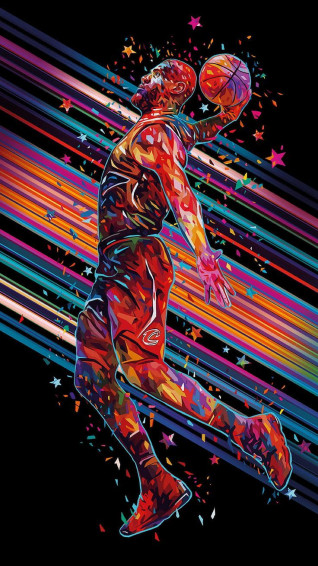 Lebron James Wallpaper Art