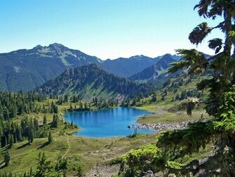 Rocky Mountains National Park Landscape