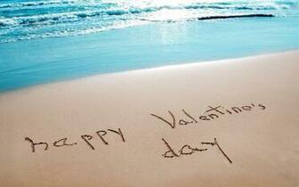 Valentine Beach Wallpaper Image