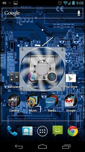 Bigger Circuit Board Live Wallpaper For Android Screenshot