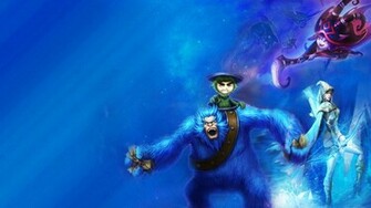 Nunu Ashe Lulu By Bonboru Fan Art Wallpaper Games