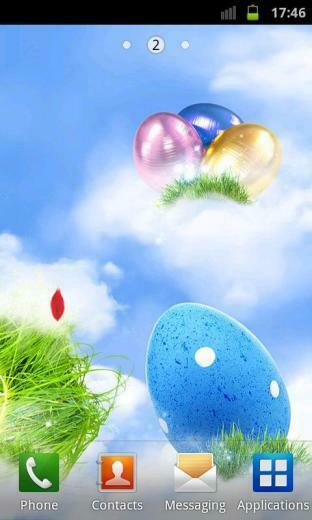 Description No Ads Easter Live Wallpaper Presenting Colorful
