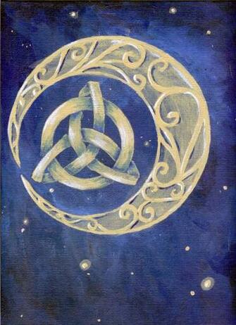 Celtic Moon By Xlizx