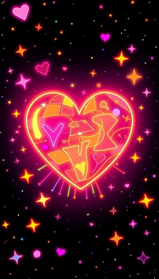 Y2k Heart Wallpaper