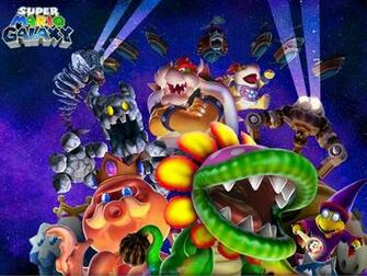 Super Mario Galaxy Villains Wallpaper