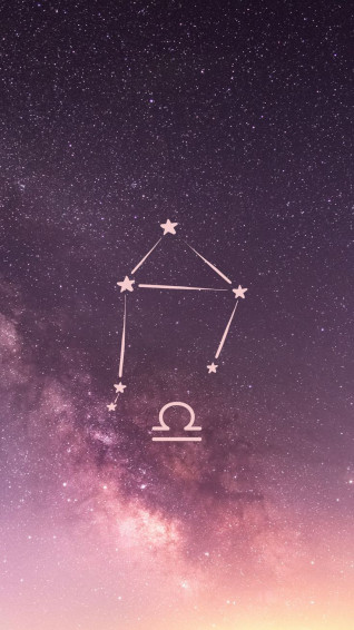 Libra Astrology Aesthetic Wallpaper Art Clouds