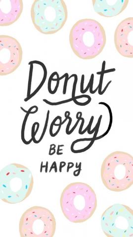 Cute Donut Wallpaper Top Background