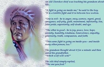 Cherokee Chief Nation Native American Art