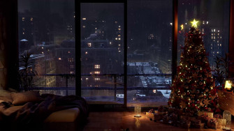 Warm And Cozy Winter Nyc Live Wallpaper