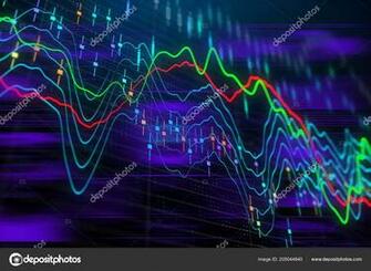 Creative Colorful Forex Chart Wallpaper Investment