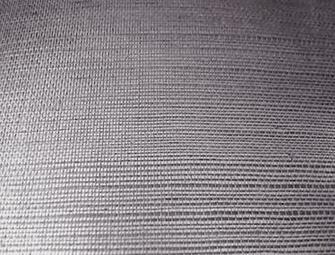 Gray Metallic Grasscloth Wallpaper