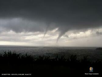Tornado Pc Desktop Wallpaper Dark Sky Computer