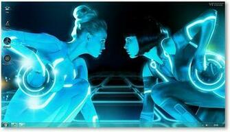 Theme Windows7 Tron Legacy