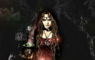 Witch Computer Wallpaper Desktop Background Id