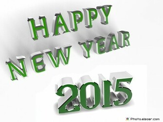 Happy New Year On 3d Elegant Background Elsoar