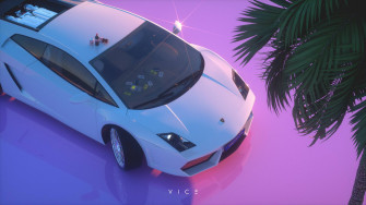 Retro Lamborghini Artwork HD Artist 4k Wallpaper Image