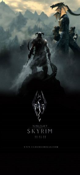 The Elder Scrolls V Skyrim iPhone Wallpaper