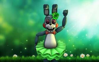 Cute Toy Bonnie Wallpaper By Manglethefoxfan