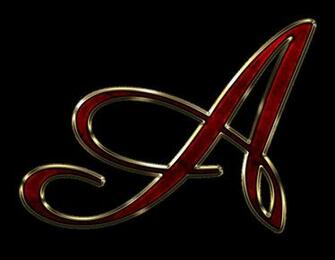 A Name Letter Wallpaper Pixshark Image