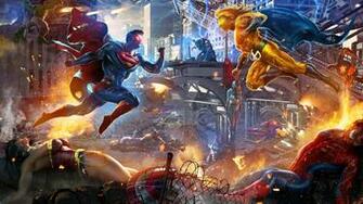 Superman Vs Sentry Resolution Wallpaper HD