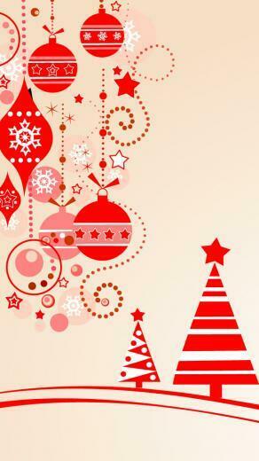 Christmas Clipart iPhone Wallpaper Background And