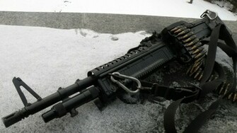 Guns Machine Gun Weapons Light Wallpaper