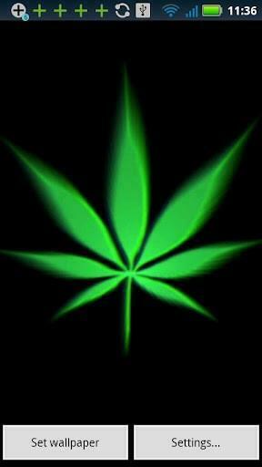 Bigger Smoke Weed Pot Live Wallpaper For Android Screenshot