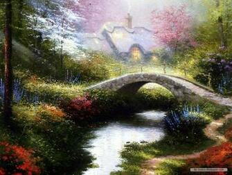 Nature Wallpaper Thomas Kinkade